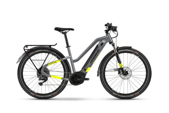 Haibike Trekking 6 TR56 cm '21 сив/неонов електрически велосипед