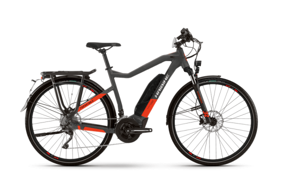 Електрически велосипед Haibike Trekking S 9 HE64 cm '21 черен/червен