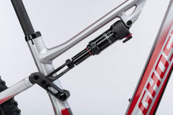 Ghost E-ASX 130 Universal 750Wh 47 cm '22 сиво/червен електрически велосипед