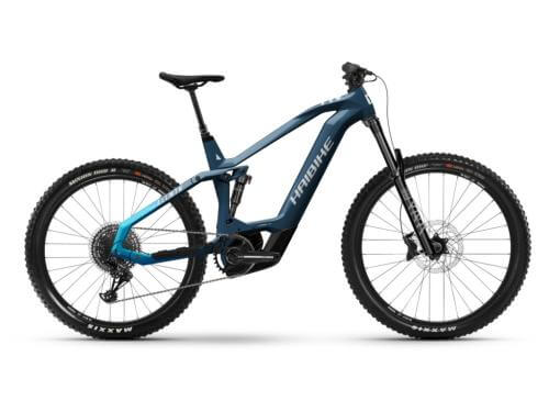 Haibike AllMtn CF 9 i750Wh 47 cm '22 син електрически велосипед