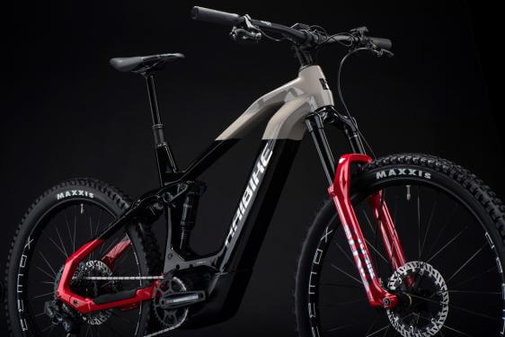 Haibike AllMtn CF SE i750Wh 47 cm '22 черен/червен електрически велосипед