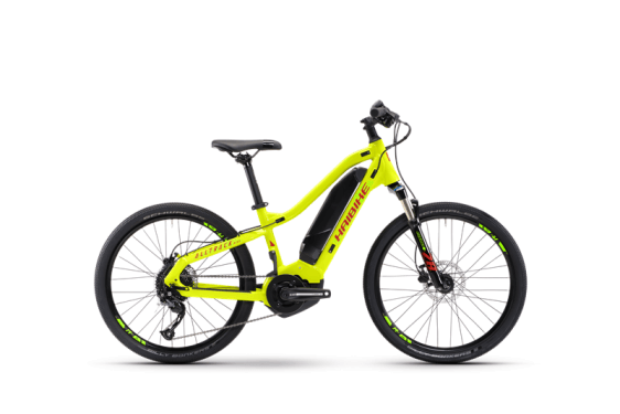 Haibike AllTrack Kids 400Wh детски '22 лайм електрически велосипед