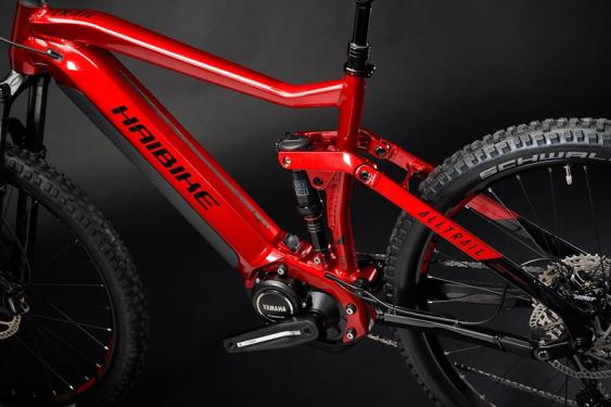 Haibike AllTrail 5 27.5" i630Wh 48 cm '22 черен/червен електрически велосипед