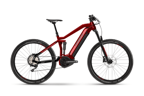 Haibike AllTrail 5 29" i630Wh 52 cm '22 черен/червен електрически велосипед