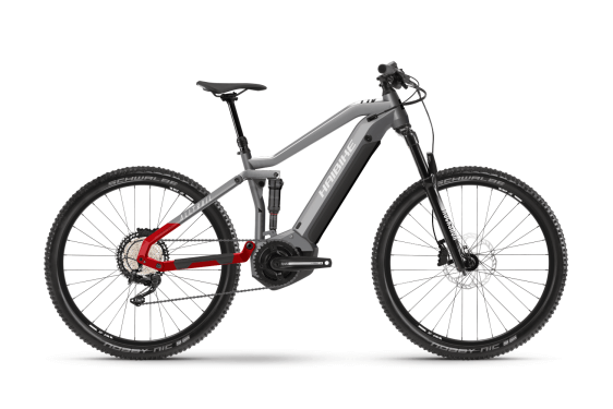 Haibike AllTrail 5 29" i630Wh 48 cm '22 сив/червен електрически велосипед