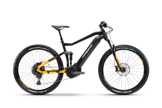 Haibike AllTrail 6 29" i630Wh 48 cm '22 черен/оранжев електрически велосипед