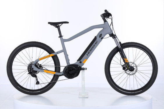 Haibike HardSeven 4 i400Wh 49 cm '22 сив/оранжев електрически велосипед