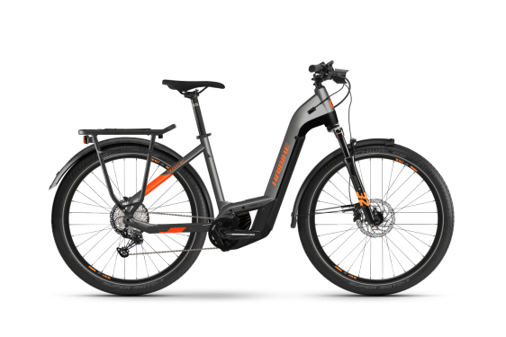 Електрически велосипед Haibike Trekking 10 i625Wh US50 cm '22 сребрист/оранжев