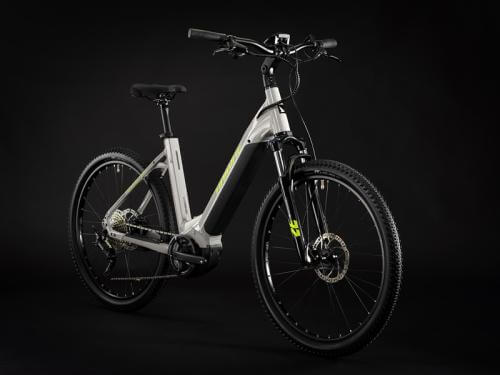 Haibike Trekking 6 Cross i630Wh US46 cm '22 сив/неонов електрически велосипед