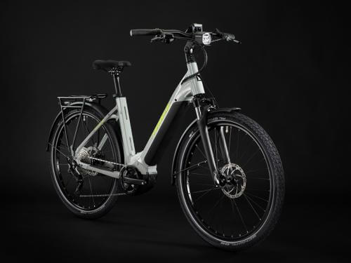 Haibike Trekking 6 i630Wh US46 cm '22 сив/неонов електрически велосипед