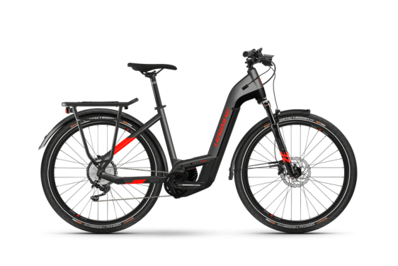 Haibike Trekking 9 i625Wh US54 cm '22 черен/червен електрически велосипед