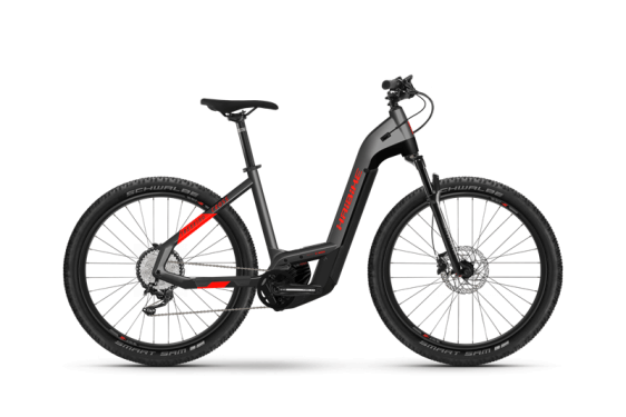 Електрически велосипед Haibike Trekking Cross 9 i625Wh US46 cm '22 черен/червен