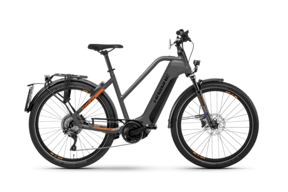 Електрически велосипед Haibike Trekking S 10 i625Wh TR53 cm '22 сиво/оранжево