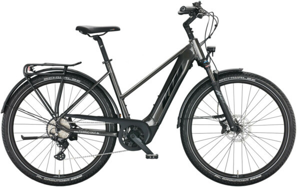 KTM MACINA GRAN 620 TR51 cm '22 тъмно сив електрически велосипед