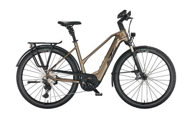 KTM MACINA STYLE 710 TR46 cm '22 barna elektromos kerékpár