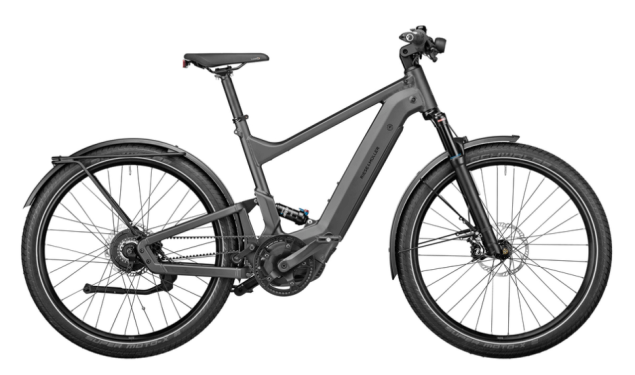 RM Delite GT vario HS 51 cm '23 сив електрически велосипед (625Wh, Nyon, Rack, GX)