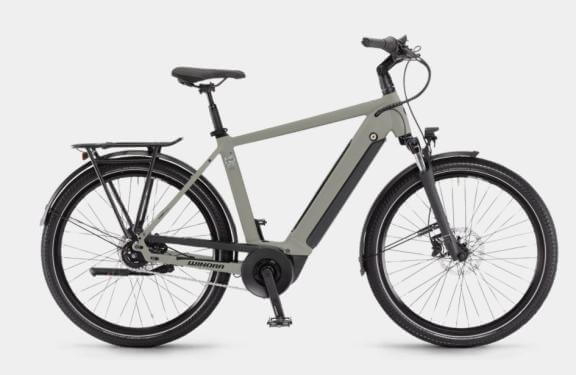 Winora Sinus N5 Eco i500Wh HE52cm '22 сив електрически велосипед