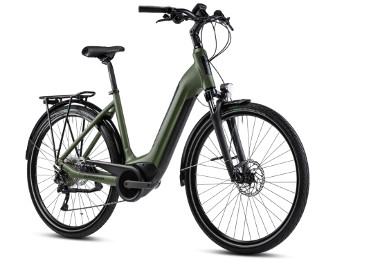 Зелен електрически велосипед Winora Tria 10 i500Wh US46cm '22