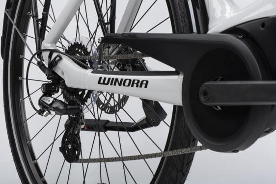 Бял електрически велосипед Winora Tria 7eco i400Wh US46cm '22
