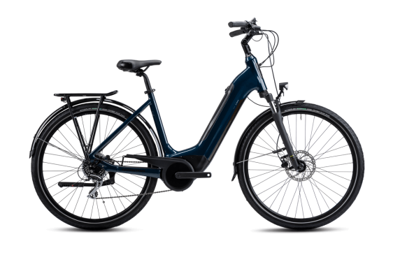 Син електрически велосипед Winora Tria 8 i400Wh US51cm '22