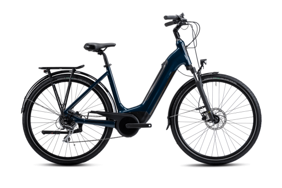 Син електрически велосипед Winora Tria 8 i400Wh US41cm '22