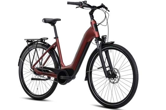 Електрически велосипед Winora Tria N8f eco i400Wh US56cm '22 бордо