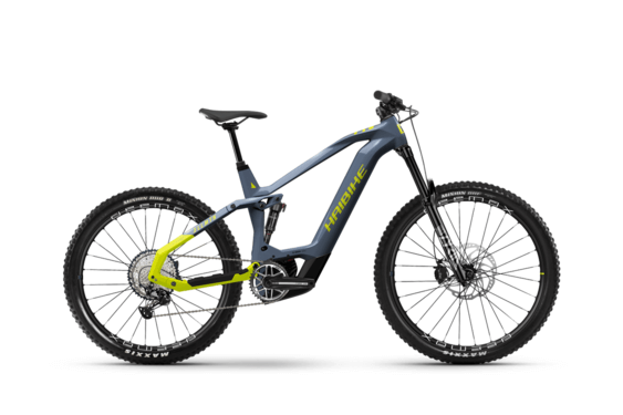 Електрически велосипед Haibike ALLMTN CF 11 750Wh 47cm '23 син/неоново жълт