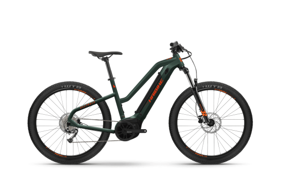 Зелен електрически велосипед Haibike ALLTRACK Youth 37cm '23