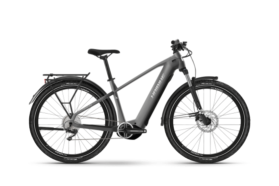 Haibike TREKKING 4 720Wh HE50cm '23 сребрист електрически велосипед