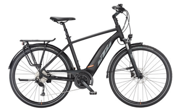 Черен електрически велосипед KTM MACINA FUN A510 HE60 cm '23