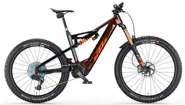 Електрически велосипед KTM MACINA PROWLER EXONIC 48 см '23 бронзово-черно-оранжев
