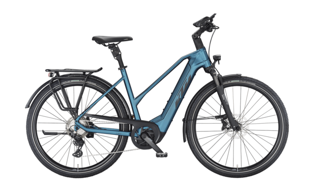 Син електрически велосипед KTM MACINA STYLE 730 TR46 cm '23