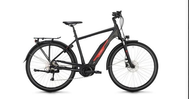 Черен електрически велосипед Victoria TRESALO 2 eTrekking 6.5 HE48 cm '23