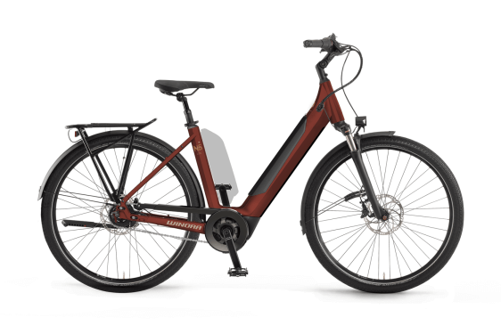 Winora Sinus N5f 625Wh US46cm '23 gesztenyebarna elektromos kerékpár
