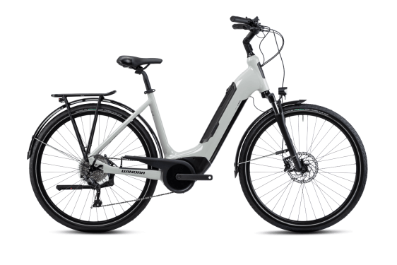 Winora Tria 10 500Wh US51cm '23 сив електрически велосипед