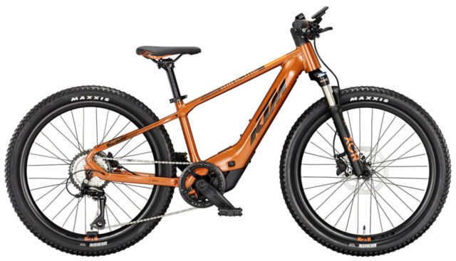 KTM MACINA MINI ME SX 26" 35cm '24 оранжев електрически велосипед