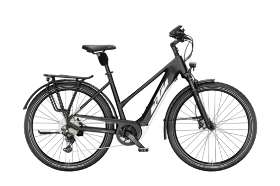 Черен електрически велосипед KTM MACINA TOUR CX625 LTD64 DA46cm '24