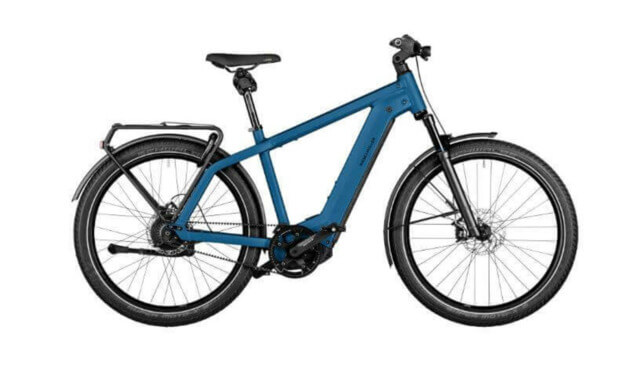 Син електрически велосипед RM Charger4 GT vario HE49 cm '24 (750Wh, Intuvia 100)