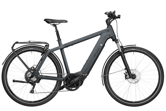 RM Charger4 GT vario HS HE49 cm '24 черен електрически велосипед (750Wh, Kiox 300, с чанта за заключване)