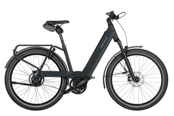 RM Nevo4 GT rohloff US56 cm '24 сив електрически велосипед (750Wh, Kiox 300, с чанта за заключване, Comfort Kit, ABS, преден багажник)