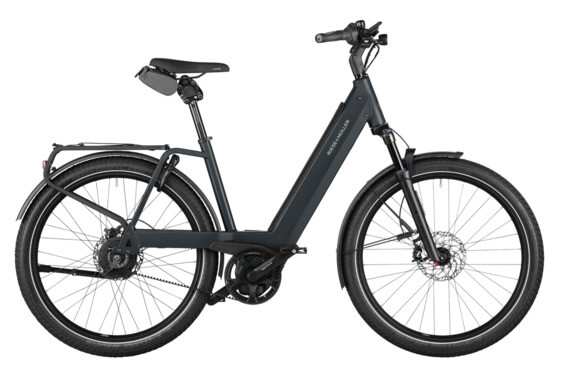RM Nevo4 GT vario HS US56 cm '24 сив електрически велосипед (750Wh, Kiox 300, с чанта за заключване, Comfort Kit)