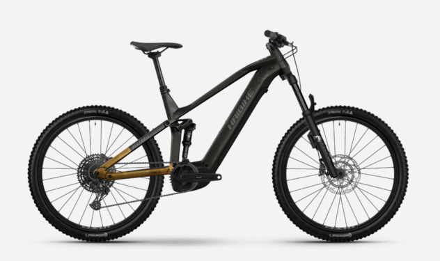 Електрически велосипед Haibike ALLTRAIL 10.5 29 ABS i800Wh 49cm '25 черно-златисто-сив