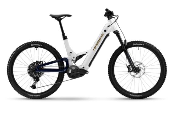 Електрически велосипед Haibike ALLTRAIL 8 27.5 LOW i600Wh 45cm '25 бял-син-златен