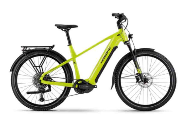 Haibike TREKKING 5 HIGH i720Wh HE40cm '25 лайм-черен електрически велосипед