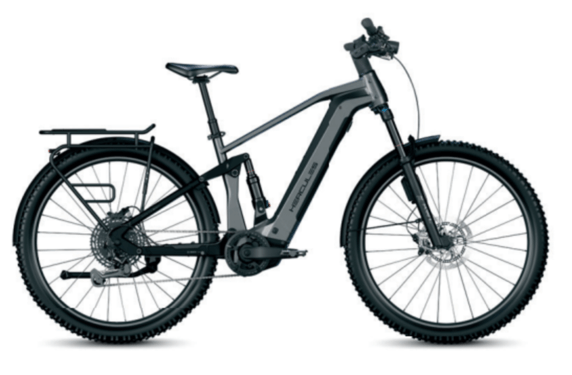 HERCULES Nos FS SUV 4.1 FU42 cm '25 сив електрически велосипед