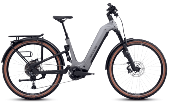 HERCULES Nos FS SUV 4.1 FU50 cm '25 сив електрически велосипед