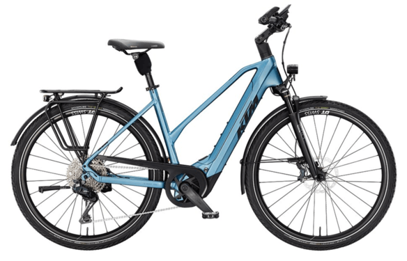 KTM MACINA STYLE 810 51cm '25 син електрически велосипед