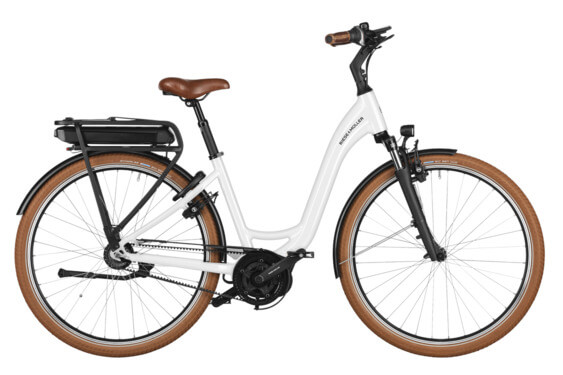 RM Swing4 безшумен електрически велосипед US51 cm '25 бял (500Wh, Intuvia 100, със заключваща се чанта)