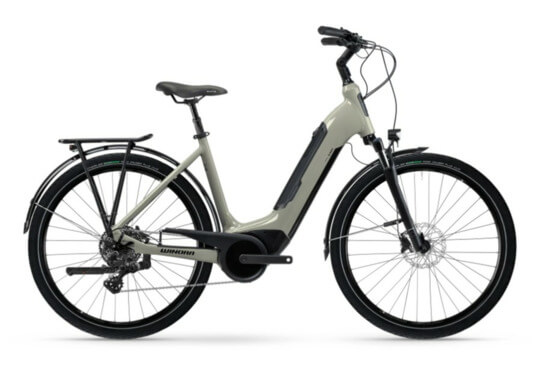 Winora Tria 10 500Wh US51cm '23 сив електрически велосипед
