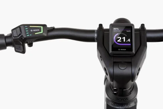 RM Charger4 Mixte GT vario HS TR49 cm '23 fehér elektromos kerékpár (750Wh, Kiox300, ABS, zár táskával)